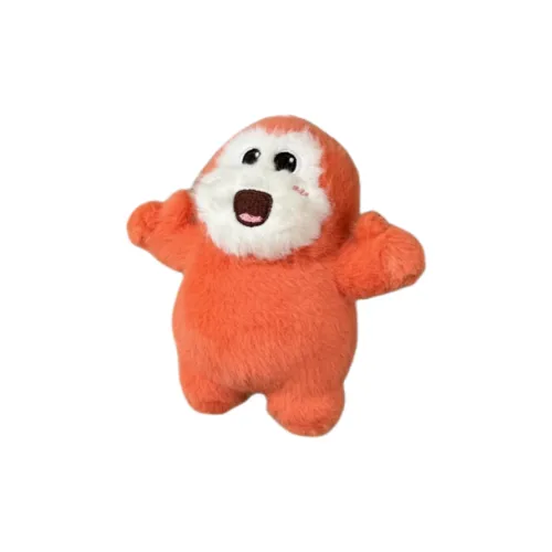 QUBENCHU Маленький Fu Горилла Плюшевый Брелок 12 см Рекомендуемая высота