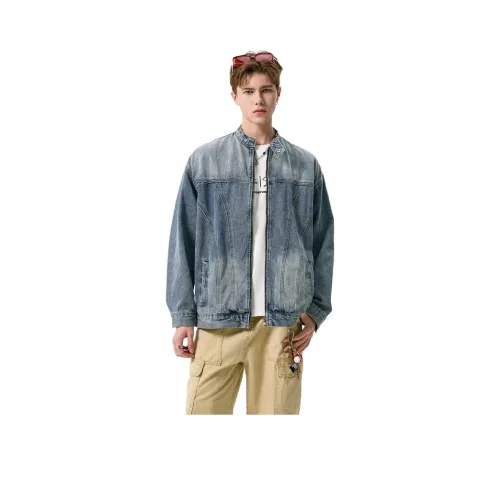 QEWBG Синий Унисекс Куртки