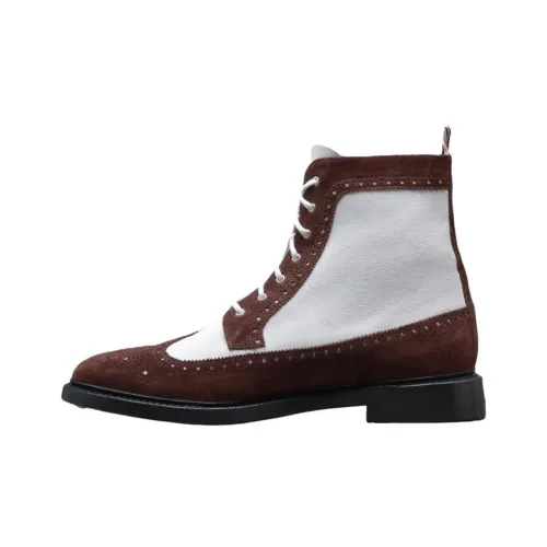 THOM BROWNE· Ботильоны Мужские Белые