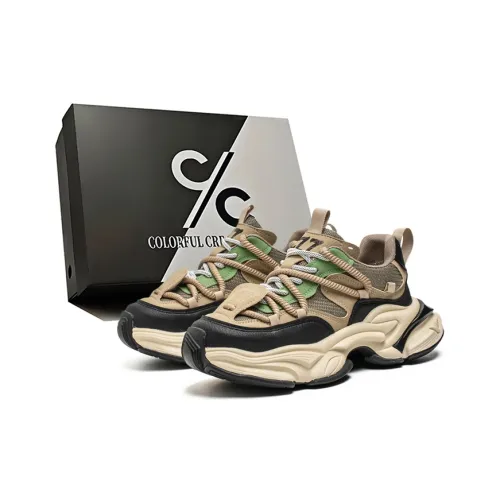 Colorful Creations визуально увеличивает рост устойчивые к истиранию противоскользящие массивные кроссовки для мужчин