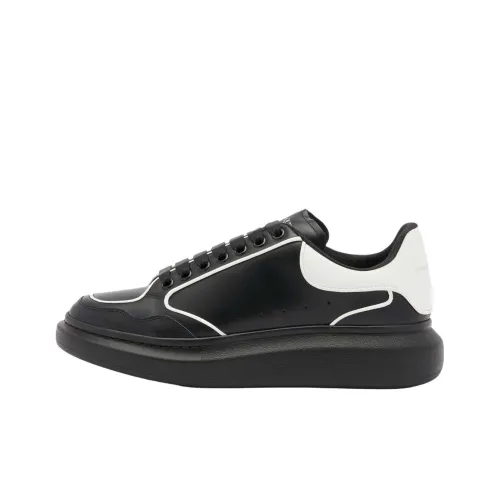 Alexander McQueen Низкие кроссовки для скейтбординга Мужские Черные