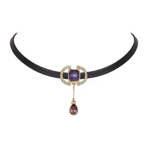 Lan Ying Искусственный кристалл Ожерелья Женские