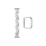 [Многоцветный Серебряный Край Бабочка + Серебряный Ромб Чехол]