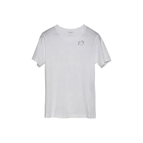 SAINT LAURENT Белые Женские Футболки