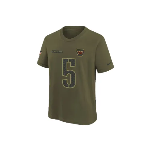 nike x NFL T-рубашка Jayden Daniels Washington Commanders Salute To Service Детская