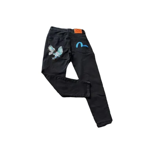 PWUE Черные Унисекс Джинсы