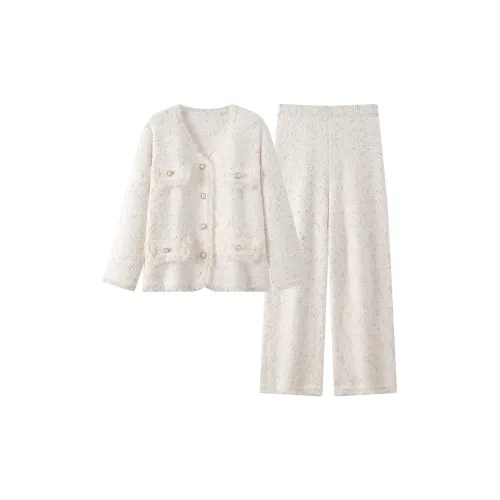 Maultiay Пижамный комплект Осенний и Зимний Женский