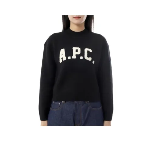 A.P.C Черные Женские Свитера