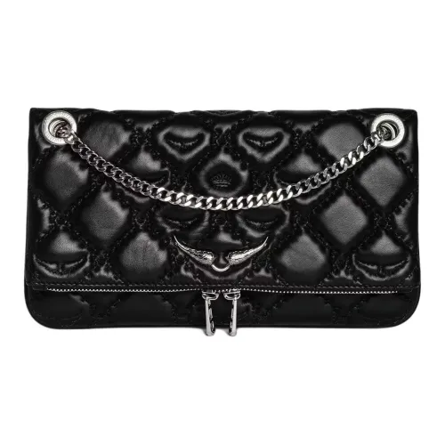 Zadig Voltaire Lambskin Сумка через плечо Женская Черная