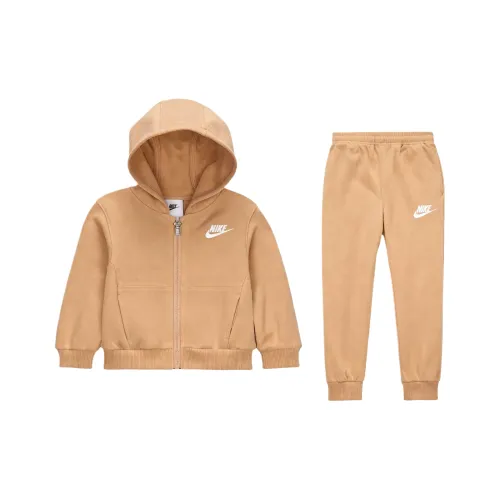 nike Повседневная спортивная одежда 2 предмета с полным застежкой Клубный комплект 2 предмета Набор для малышей и детей дошкольного возраста