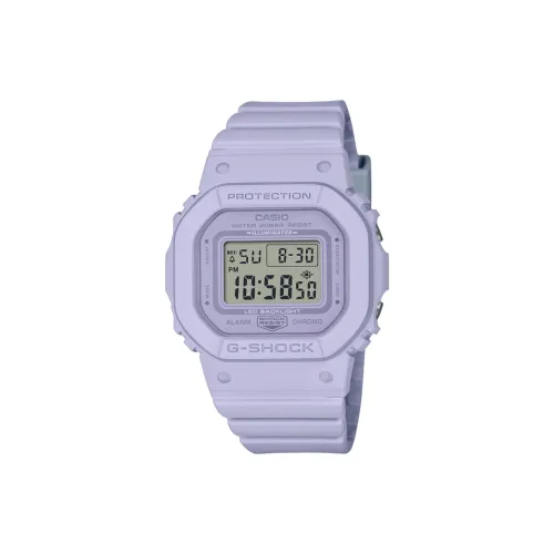 CASIO г SHOCK Collection Кварцевый механизм Смольный ремешок Часы Женские Серый циферблат