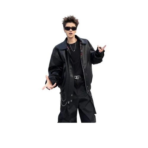 FRQ Черный Двусторонний Унисекс Куртки