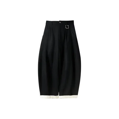 HUANXIANGZHE Осенне-зимние широкие брюки Scimitar унисекс