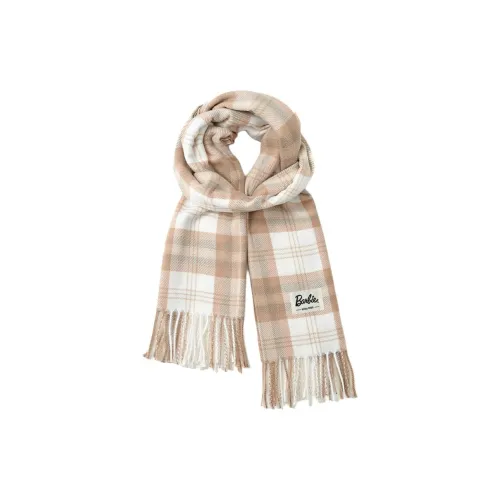 Барби Искусственный кашемир Вязаные шарфы Унисекс
