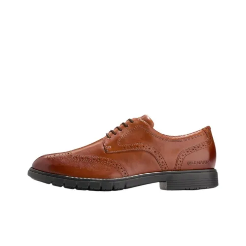 COLE HAAN GrandFlex Wingtip Туфли Мужские Коричневые