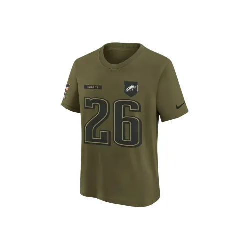 nike x NFL T-рубашка Saquon Barkley Philadelphia Eagles Salute To Service Детская