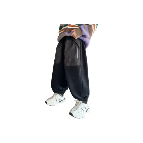 TONGGENI Черные Kids Тренировочные Брюки