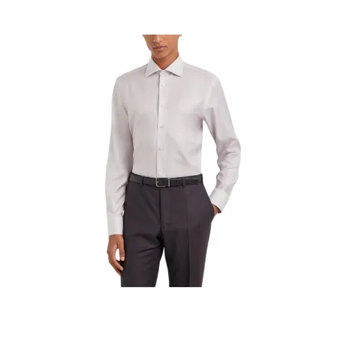 Canali Розовые Мужские Рубашки