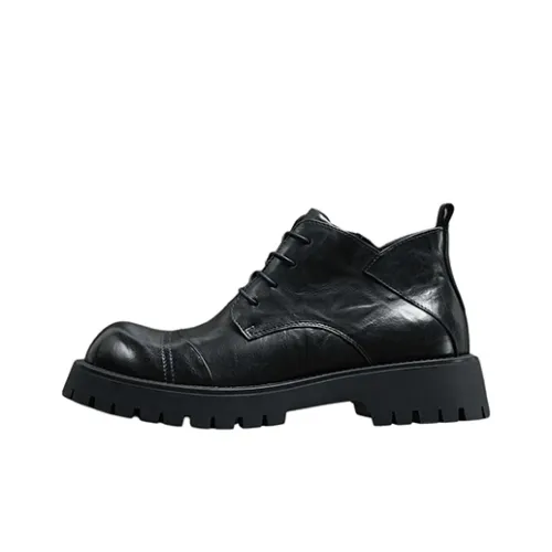 ALPLUME Martin Boots Black Коровья кожа Мужская обувь Мужской