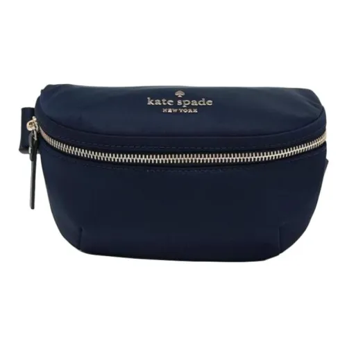 Kate Spade Сумка через плечо из нейлона с кожаными вставками одна на плечо через плечо кошелька женская морской синий