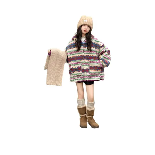 MUMUWU HOUSE Радужный Школьный возраст Натуральный и искусственный мех