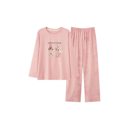 MADALLO Pink Women's Pajama Sets MADALLO Розовый Женский Комплект Пижам
