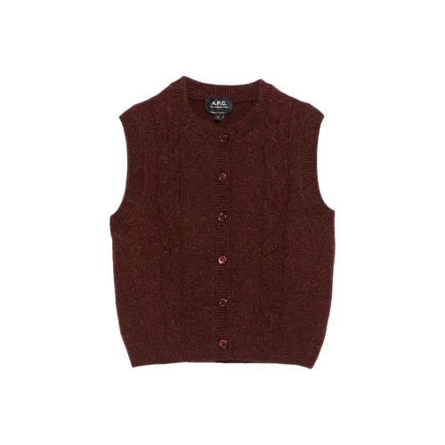 A.P.C Red Women's Tank Tops