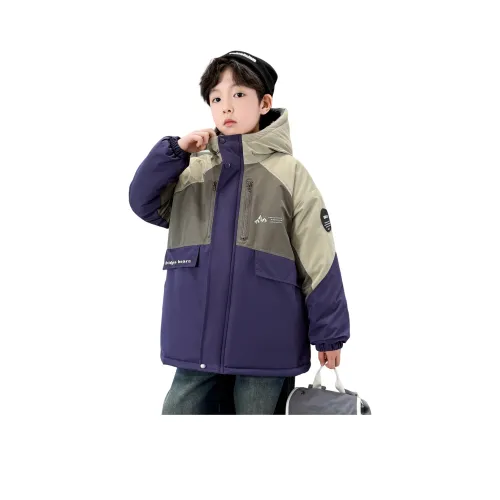 Lanza Повседневный хлопковый пуховик зимний для подростков