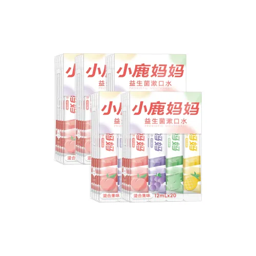 FAWNMUM Одноразовый Портативный Пачка Средство для полоскания рта Чистка Освежение Breath Отбеливающий Антибактериальный 20 Пачка Коробка *3