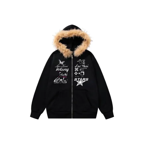 LEO NERI Черный Женский Свитшот