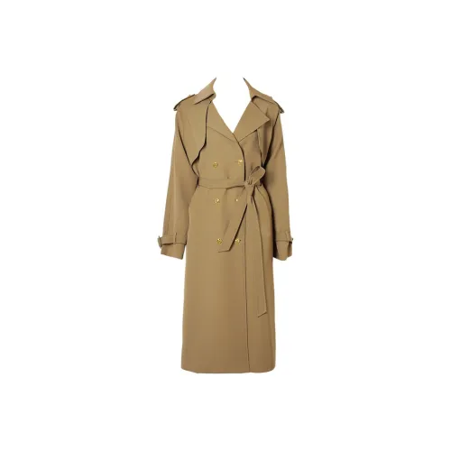 DPLAY Khaki Женская тренч-куртка