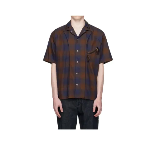 TOGA VIRILIS Коричневый Мужская Рубашка
