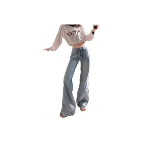 GOYN Blue Unisex Jeans GOYN Синий Унисекс Джинсы