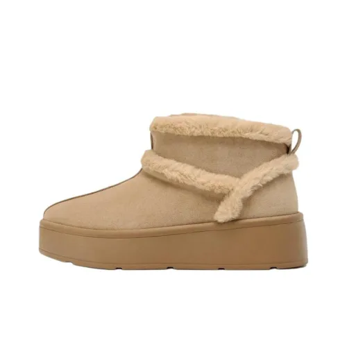 ZARA Термостойкие Сноубутсы Женские Коричневые