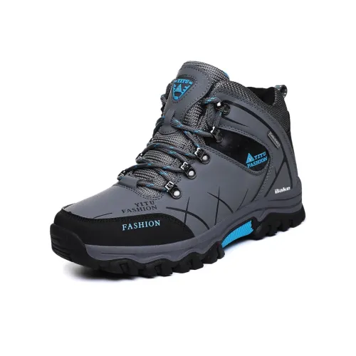 Bake Термический Амортизация Устойчивый к износу Водонепроницаемый Противоскользящий Модный Альпинизм Обувь Мужская