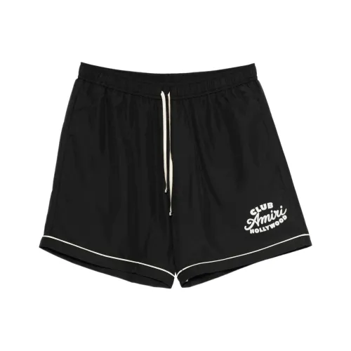 AMIRI Мужские спортивные шорты черного цвета