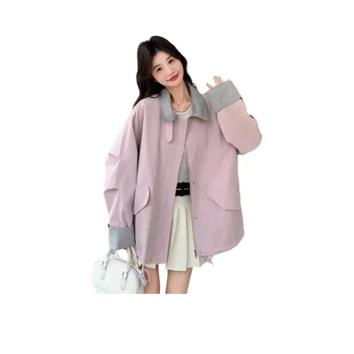 PZHK Розовый Женский Куртки