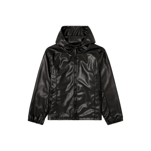 DIESEL Мужские черные куртки