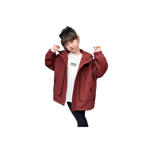 Giyu Ангорский красный Школьный возраст Утеплённые куртки