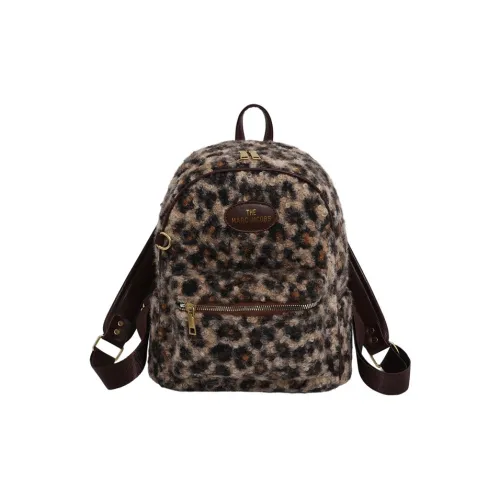 ZOGA Велюр Рюкзак Стандартный Женский Кофейный Цвет Черный