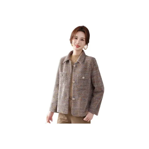 The Temptation Of The Muse Cropped Coat Women's