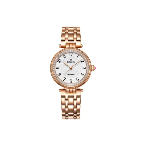 EBOHR Механические часы Женские Белый циферблат