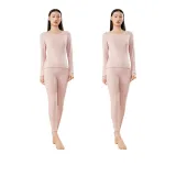 2 комплекта одежды (женский персиково-розовый + женский персиково-розовый)