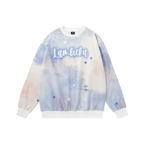 LAMLICKA Свитшот Унисекс Белый