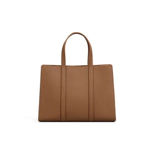 Younger Song Спилок из коровьей кожи с синтетической кожей сумка женская светло-коричневый