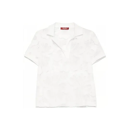 MaxMara Стандартная T-рубашка Женская Белая