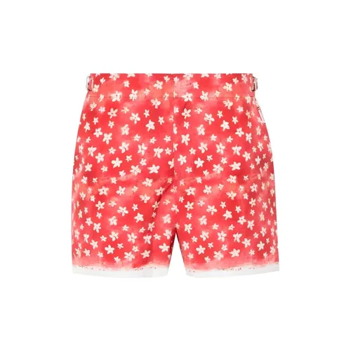 Orlebar Brown Пляжные шорты Мужские Красные