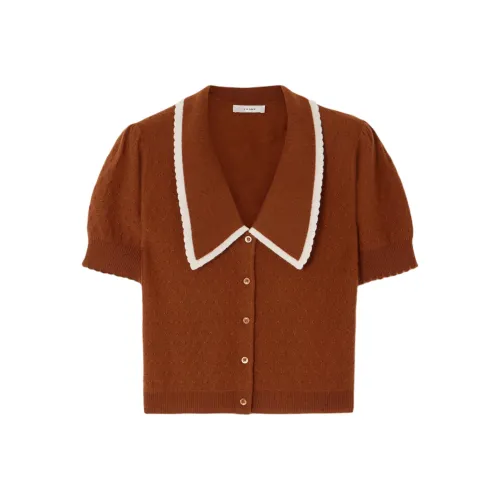 Рамка Коричневый Женские Кашемировые Свитера