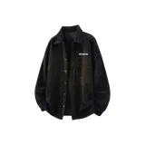 Черный с флисовой подкладкой