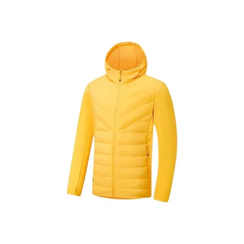 XTEP Golden Оранжевый Желтый Мужской Пуховик (Пуховая куртка)